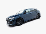 Prepreg Carbon Fiber Side Skirts compatible with Audi RS Q8 Mk1 Facelift