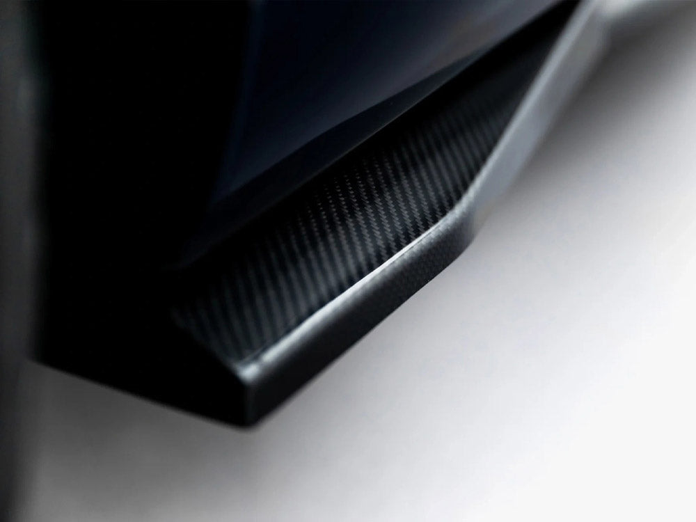 Prepreg Carbon Fiber Side Skirts compatible with Audi RS Q8 Mk1 Facelift