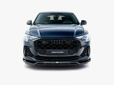 Prepreg Carbon Fiber Front Splitter compatible with Audi RS Q8 Mk1 Facelift