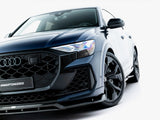 Prepreg Carbon Fiber Front Splitter compatible with Audi RS Q8 Mk1 Facelift