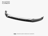 Prepreg Carbon Fiber Front Splitter compatible with Audi RS Q8 Mk1 Facelift