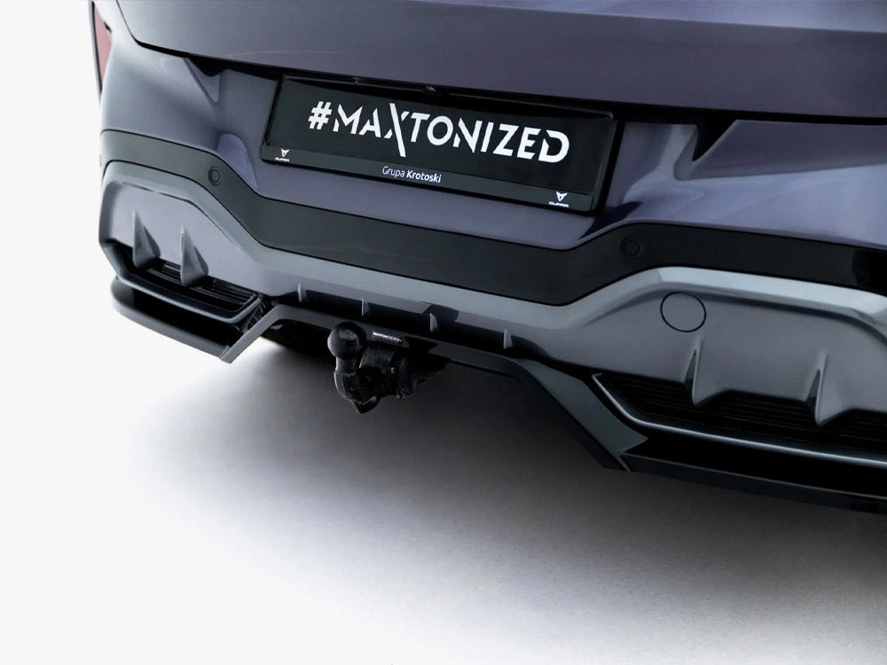 Rear Splitter (Vertical Bars) V.3 compatible with CUPRA Terramar Mk1 (Version with towbar)