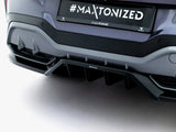 Rear Splitter (Vertical Bars) V.4 compatible with CUPRA Terramar Mk1 (Version with towbar)
