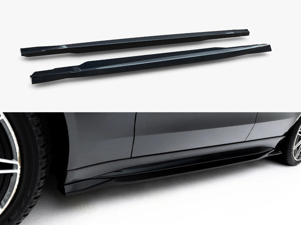 Side Skirt Diffusers compatible with Mercedes-AMG C63 Sedan / Estate W206 / S206