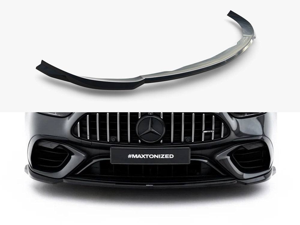 Front Splitter V.2 compatible with Mercedes-AMG C63 Sedan / Estate W206 / S206