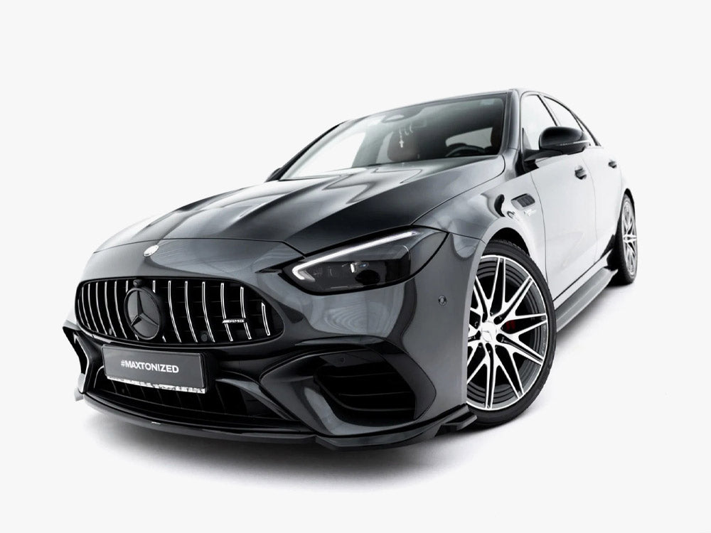 Front Splitter V.2 compatible with Mercedes-AMG C63 Sedan / Estate W206 / S206