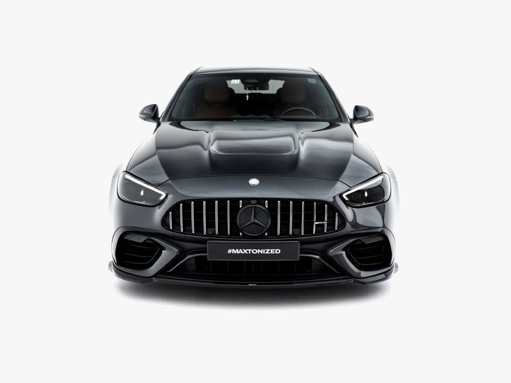 Front Splitter V.2 compatible with Mercedes-AMG C63 Sedan / Estate W206 / S206