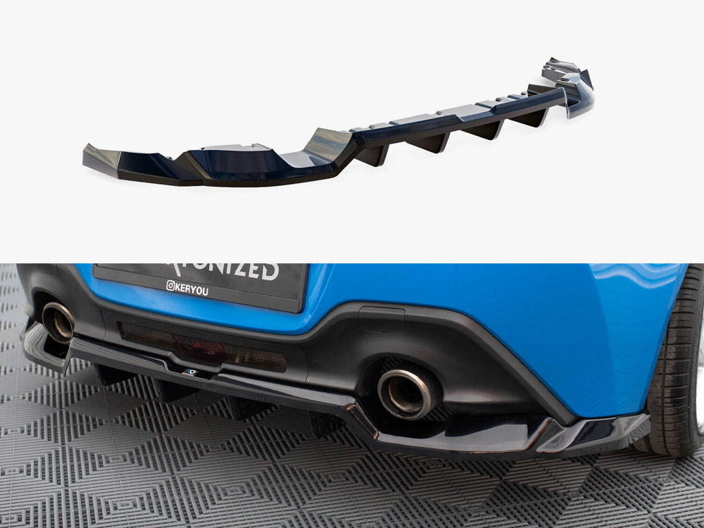 Rear Splitter (Vertical Bars) V.1 compatible with Toyota GR86 Mk1