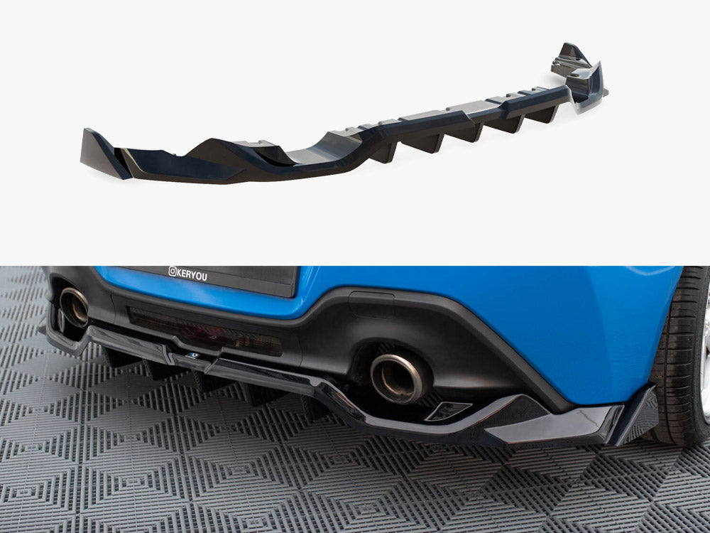 Rear Splitter (Vertical Bars) V.3 compatible with Toyota GR86 Mk1