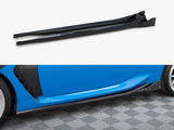 Side Skirts Diffusers V.1 + Flaps compatible with Toyota GR86 Mk1