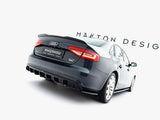 Rear Valance compatible with Audi A4 B8 Facelift (Single Side dual exhaust Version)