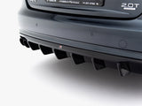 Rear Valance compatible with Audi A4 B8 Facelift (Single Side dual exhaust Version)