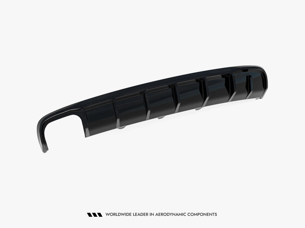 Rear Valance compatible with Audi A4 B8 Facelift (Single Side dual exhaust Version)