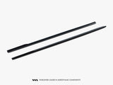 Side Skirts Diffusers V.1 compatible with BMW 4 M-Pack / M440i G22 / G23 / G22 Facelift / G23 Facelift