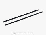 Side Skirts Diffusers V.3 compatible with BMW 4 M-Pack / M440i G22 / G23 / G22 Facelift / G23 Facelift