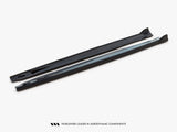 Side Skirts Diffusers compatible with BMW X6 M F96 / X6 M-Pack G06