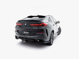 Central Rear Splitter (Vertical Bars) V.1 compatible with BMW X6 M-Pack G06 Facelift