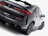 Central Rear Splitter (Vertical Bars) V.1 compatible with BMW X6 M-Pack G06 Facelift