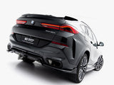 Central Rear Splitter (Vertical Bars) V.2 compatible with BMW X6 M-Pack G06 Facelift