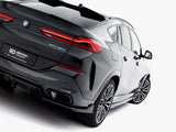 Central Rear Splitter (Vertical Bars) V.2 compatible with BMW X6 M-Pack G06 Facelift
