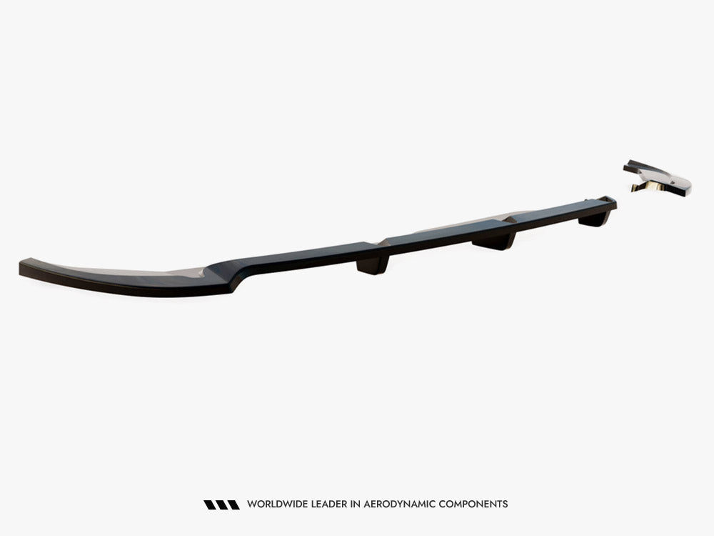 Central Rear Splitter (Vertical Bars) compatible with Fiat 500X Sport Mk1 Facelift