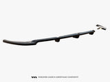 Central Rear Splitter (Vertical Bars) compatible with Fiat 500X Sport Mk1 Facelift