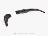 Central Rear Splitter (Vertical Bars) compatible with Fiat 500X Sport Mk1 Facelift