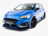 Street PRO Front Splitter + Flaps compatible with Ford Focus ST / ST-Line Mk4