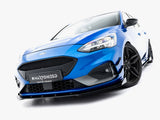 Street PRO Front Splitter + Flaps compatible with Ford Focus ST / ST-Line Mk4