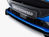 Street PRO Front Splitter + Flaps compatible with Ford Focus ST / ST-Line Mk4