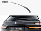 Prepreg Carbon Fiber Tailgate Spoiler (Lower) compatible with BMW X7 M-Pack G07 Facelift