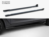 Prepreg Carbon Fiber Side Skirts compatible with BMW X7 M-Pack G07 Facelift
