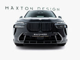 Prepreg Carbon Fiber Front Splitter compatible with BMW X7 M-Pack G07 Facelift