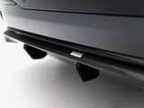 Prepreg Carbon Fiber Rear Diffuser compatible with BMW X7 M-Pack G07 Facelift