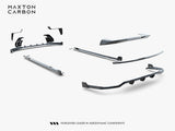 Full Body Kit Prepreg Carbon Fiber Set 2 compatible with BMW X7 M-Pack G07 Facelift