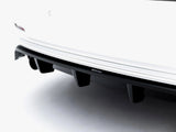 Rear Splitter (Vertical Bars) compatible with BMW 3 Sportline Sedan / Touring F30 / F31