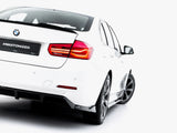 Rear Splitter (Vertical Bars) compatible with BMW 3 Sportline Sedan / Touring F30 / F31