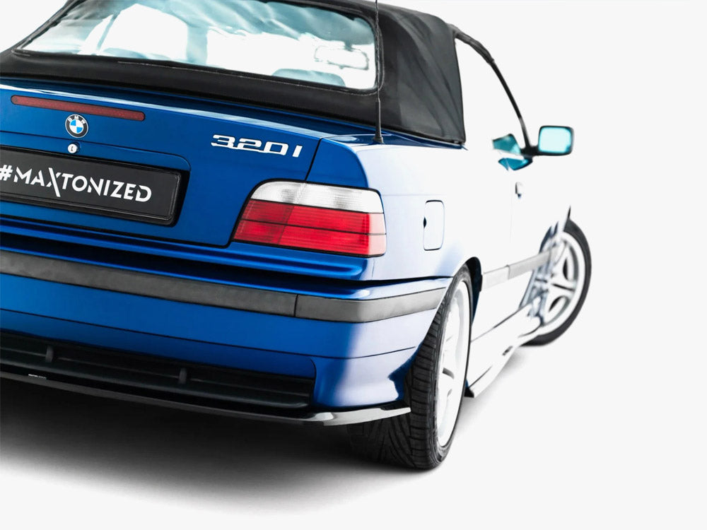 Rear Side Splitters compatible with BMW M3 / 3 M-Pack Coupe / Cabrio E36