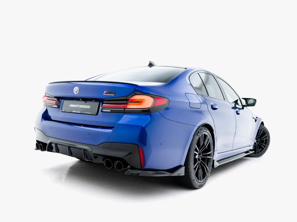 Rear Side Splitters V.2 compatible with BMW M5 F90 Facelift