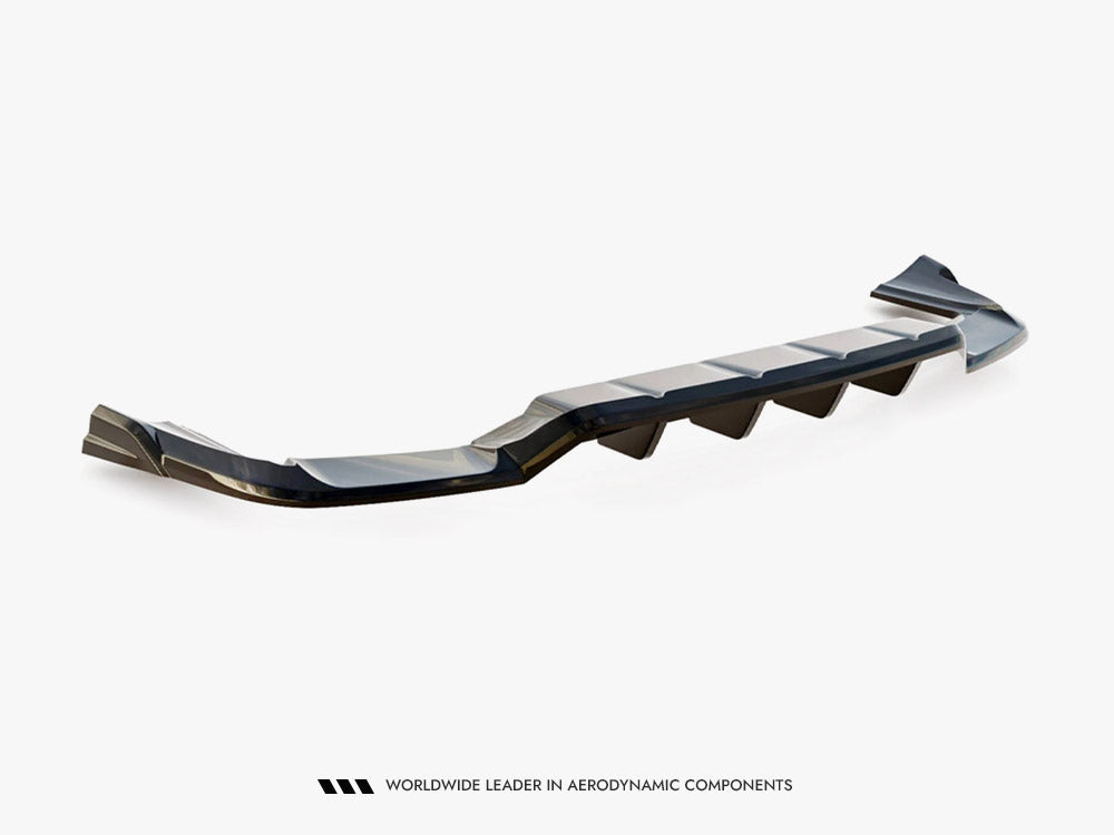 Rear Splitter (Vertical Bars) compatible with Porsche Cayenne Coupe / SUV Mk3