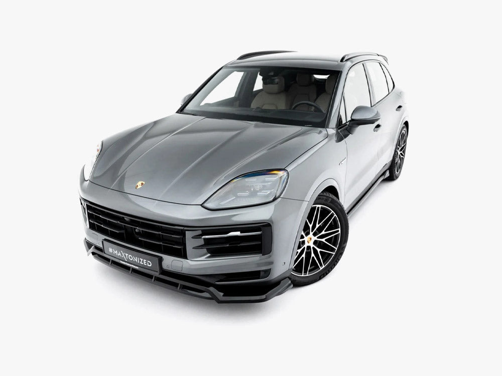 Front Splitter compatible with Porsche Cayenne SUV / Coupe Mk3 Facelift