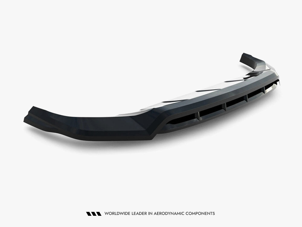 Front Splitter compatible with Porsche Cayenne SUV / Coupe Mk3 Facelift