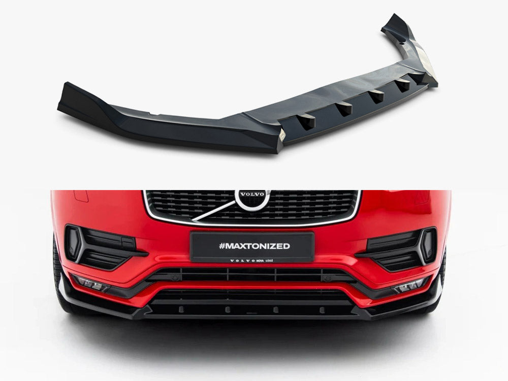Front Splitter compatible with Volvo XC90 R-Design Mk2