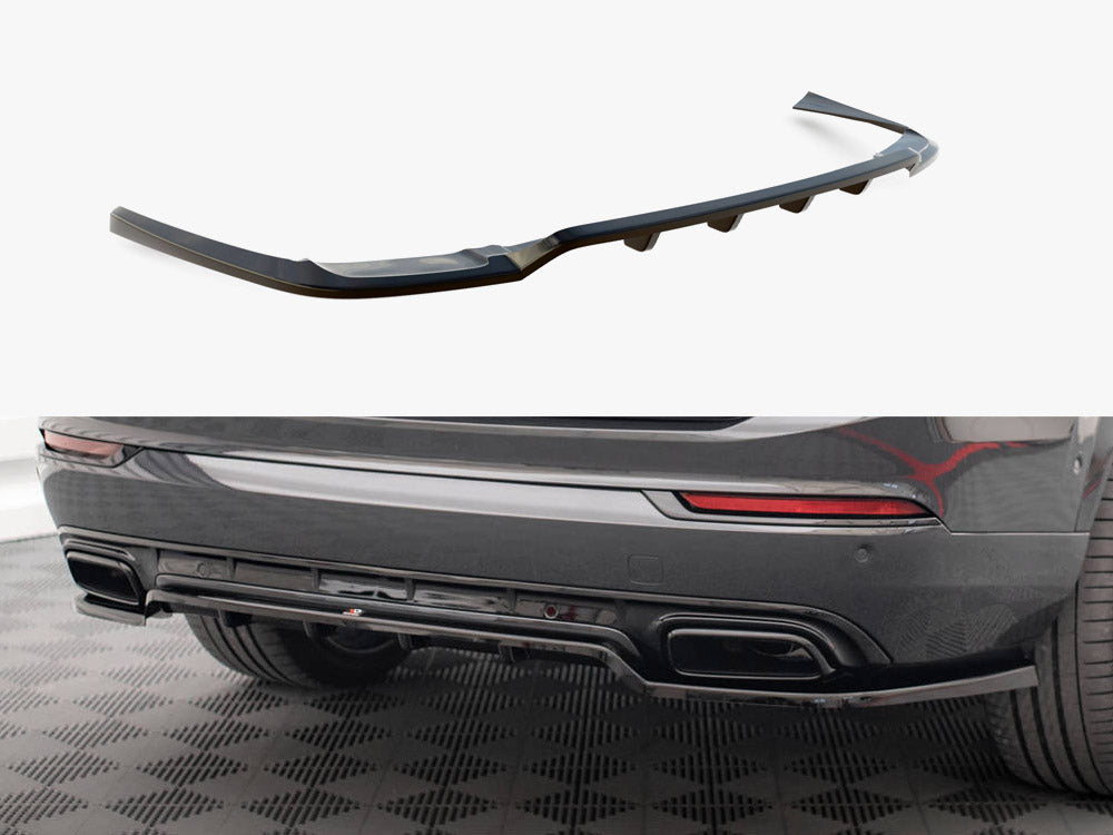 Rear Splitter (Vertical Bars) compatible with Volvo XC90 R-Design Mk2 / Mk2 Facelift