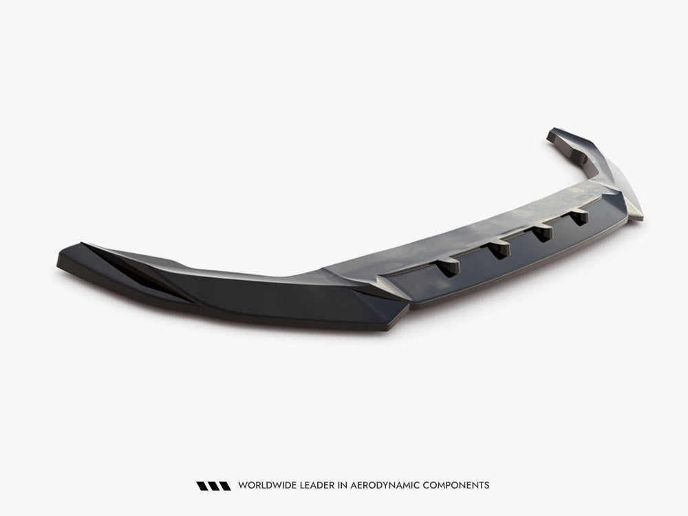 Front Splitter V.1 compatible with Volvo XC90 R-Design Mk2 Facelift