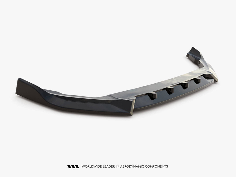Front Splitter V.2 compatible with Volvo XC90 R-Design Mk2 Facelift