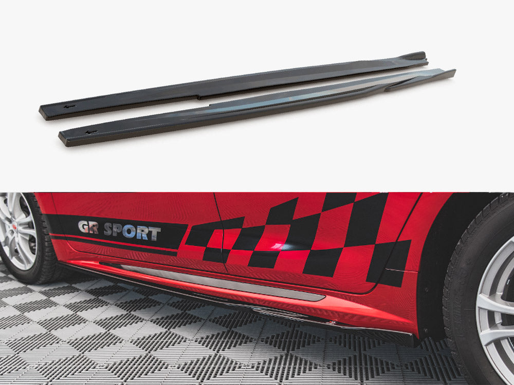Side Skirts Diffusers compatible with Toyota Corolla GR Sport Hatchback XII