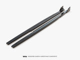 Side Skirts Diffusers V.1 + Flaps compatible with Toyota Corolla GR Sport Hatchback XII