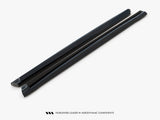 Side Skirts Diffusers V.2 compatible with Audi Q8 / Q8 S Line / SQ8 Mk1