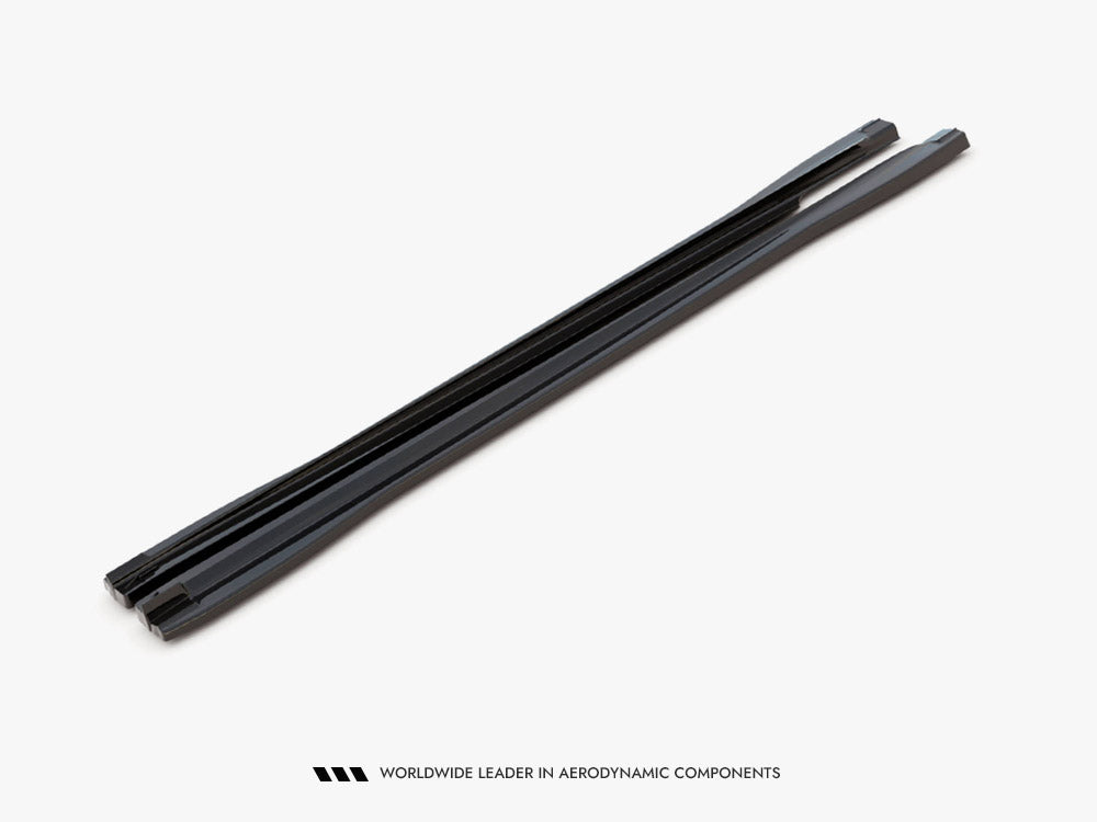 Side Skirts Diffusers V.2 compatible with Audi Q3 S Line / RS Q3 Sportback / SUV F3